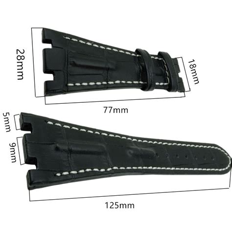 audemars piguet nato strap|Audemars Piguet leather strap replacement.